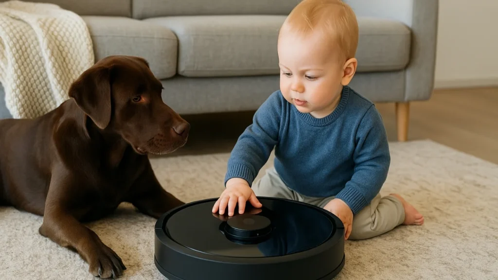 Are Robot Vacuum Cleaners Safe for Pets and Children?