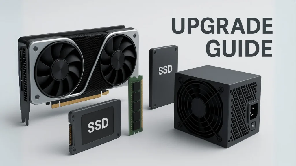Upgrade Guide – GPU, RAM, Storage & PSU