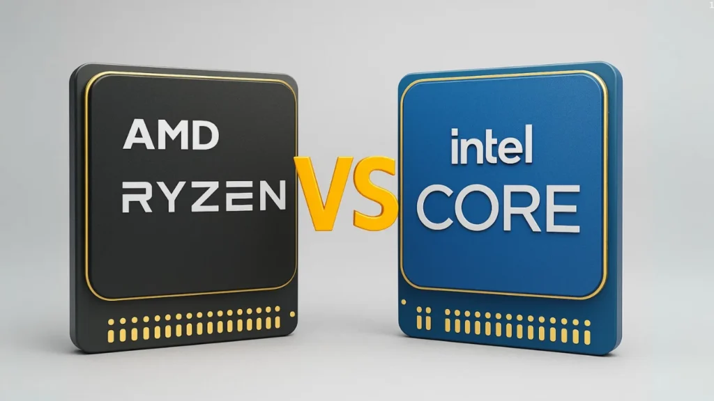 processor amd ryzen and intel core
